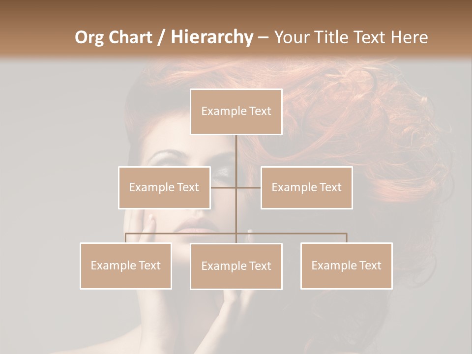 Young Red Background PowerPoint Template