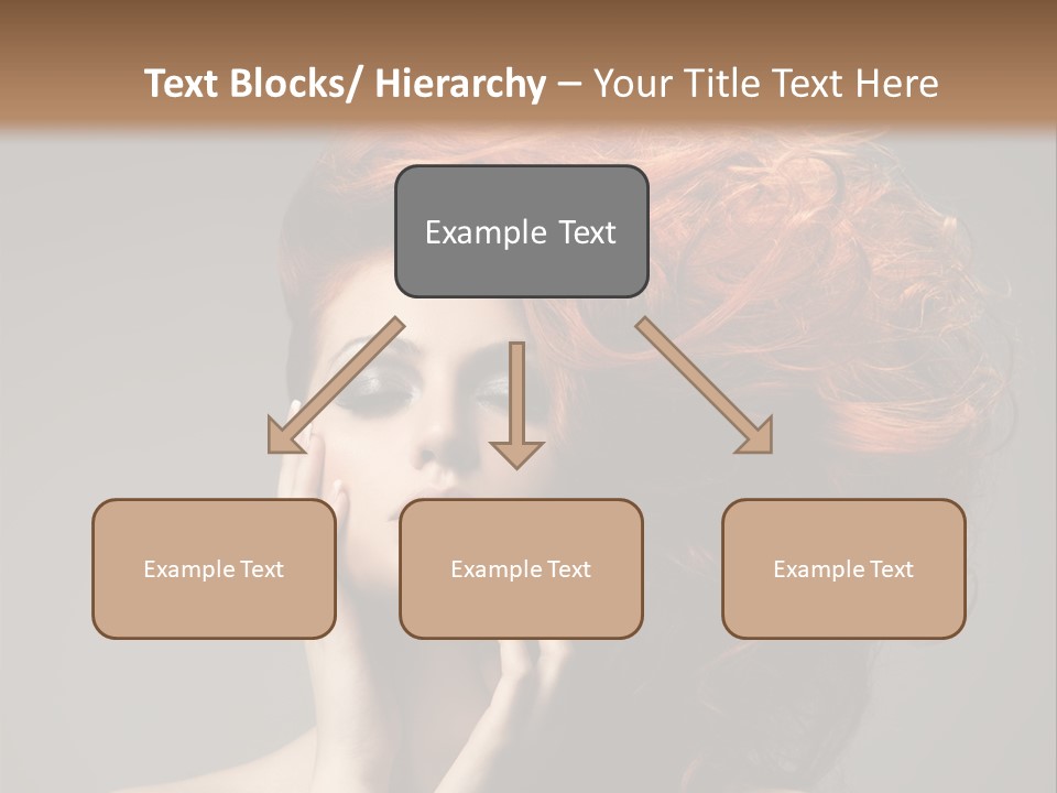 Young Red Background PowerPoint Template