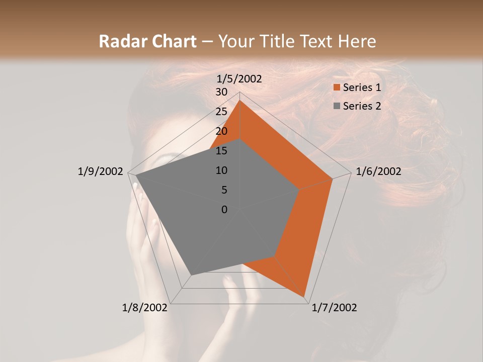 Young Red Background PowerPoint Template