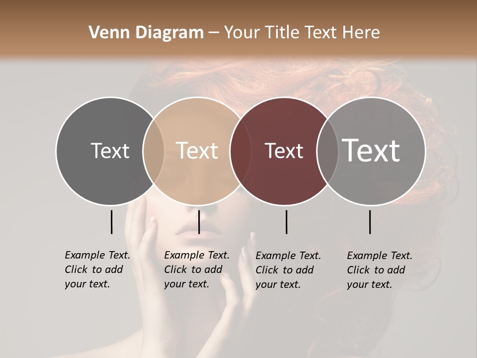 Young Red Background PowerPoint Template