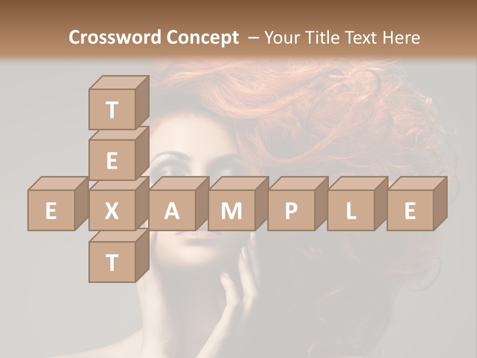 Young Red Background PowerPoint Template