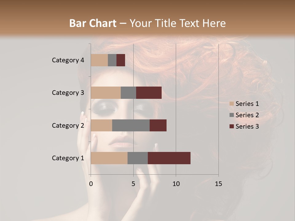 Young Red Background PowerPoint Template