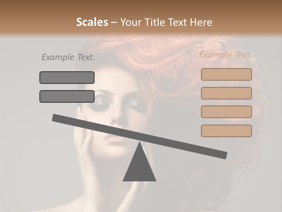 Young Red Background PowerPoint Template