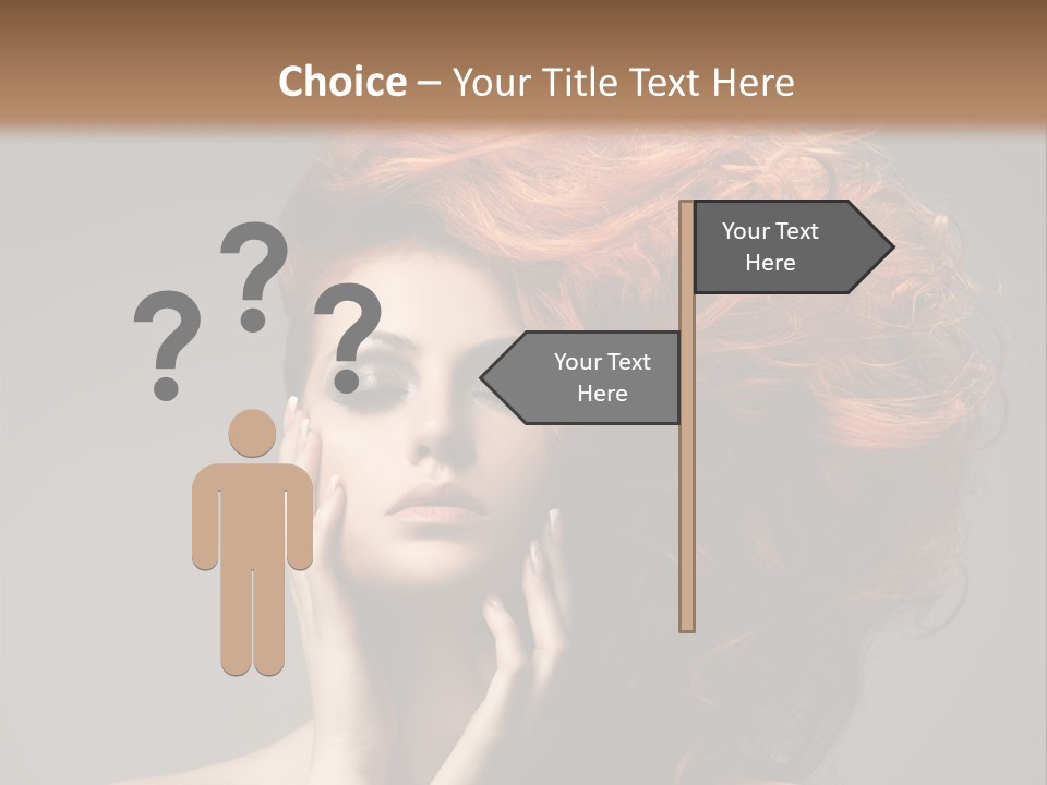 Young Red Background PowerPoint Template
