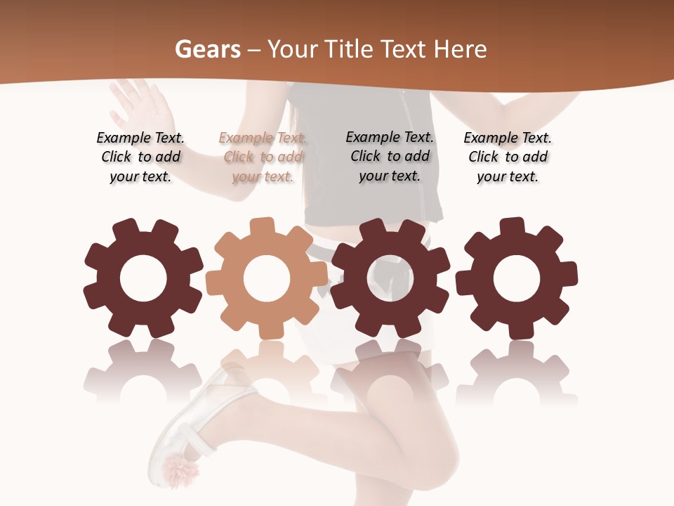 Beautiful Innocent Background PowerPoint Template