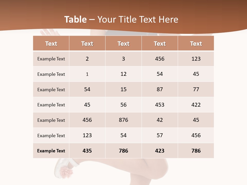 Beautiful Innocent Background PowerPoint Template