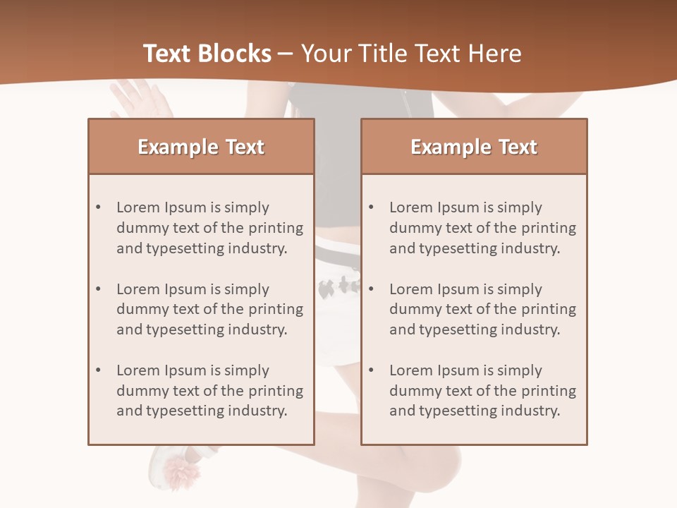 Beautiful Innocent Background PowerPoint Template