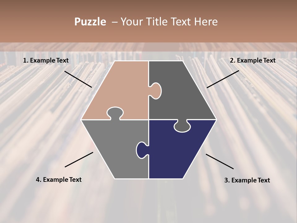 Arts Shelf Background PowerPoint Template