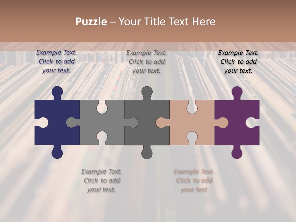 Arts Shelf Background PowerPoint Template