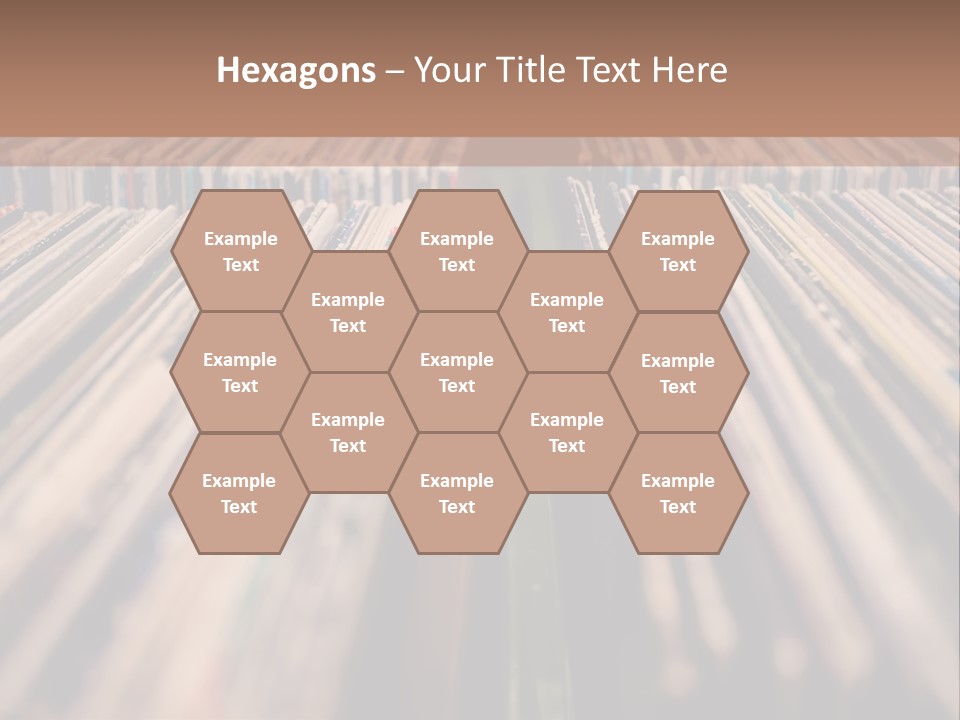 Arts Shelf Background PowerPoint Template