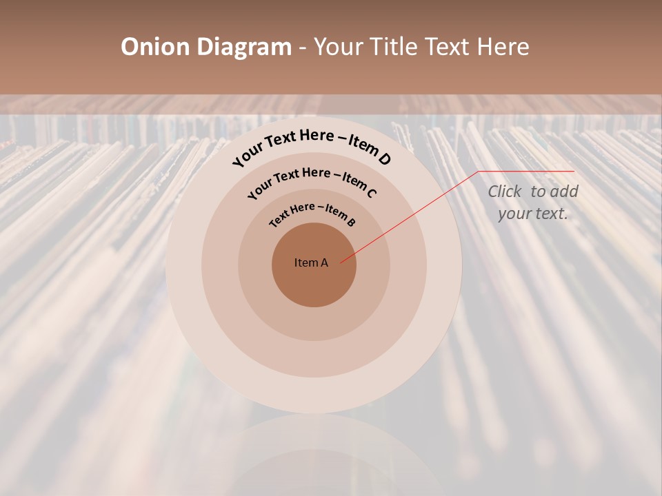 Arts Shelf Background PowerPoint Template