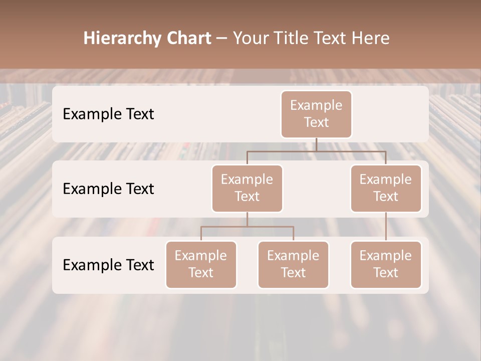 Arts Shelf Background PowerPoint Template