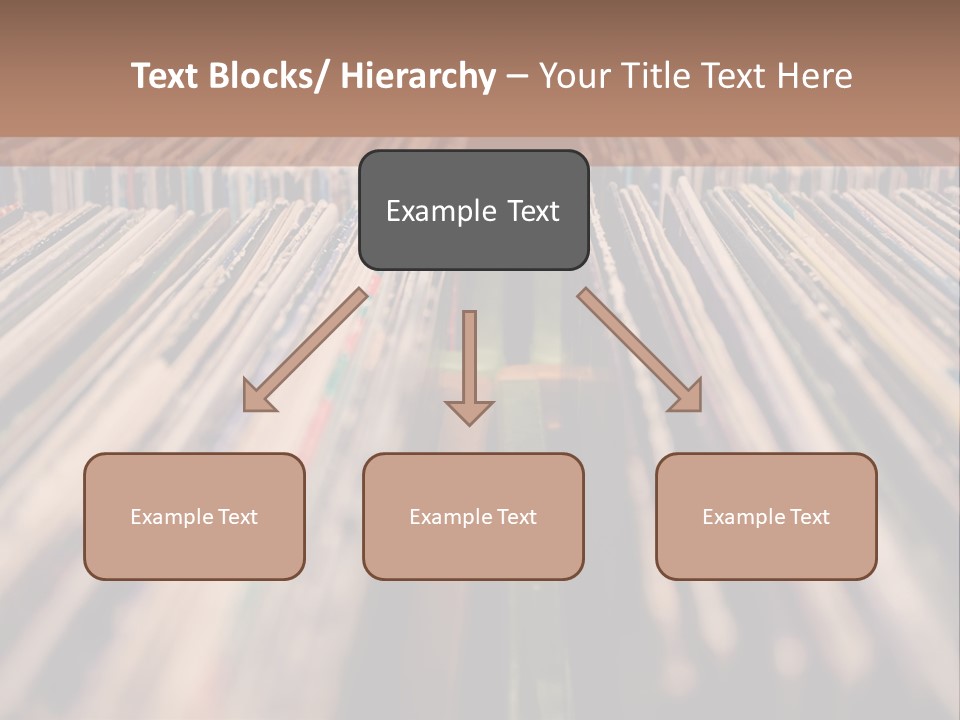 Arts Shelf Background PowerPoint Template