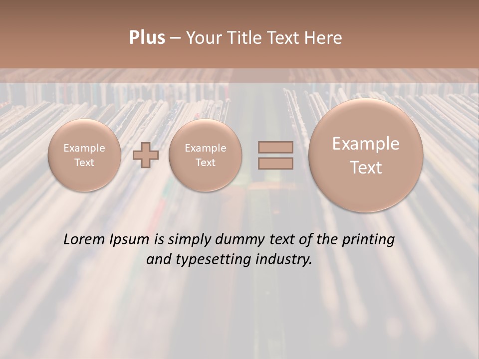 Arts Shelf Background PowerPoint Template