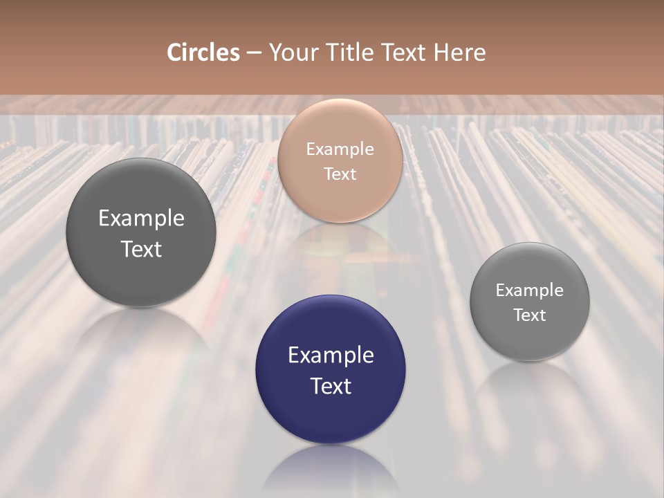 Arts Shelf Background PowerPoint Template