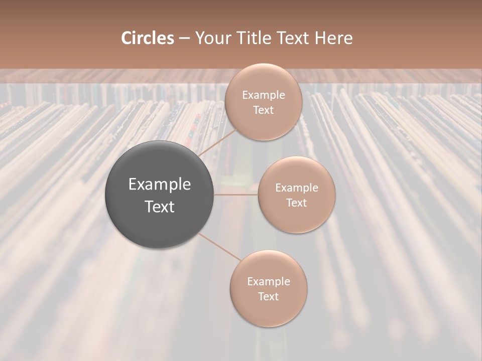 Arts Shelf Background PowerPoint Template