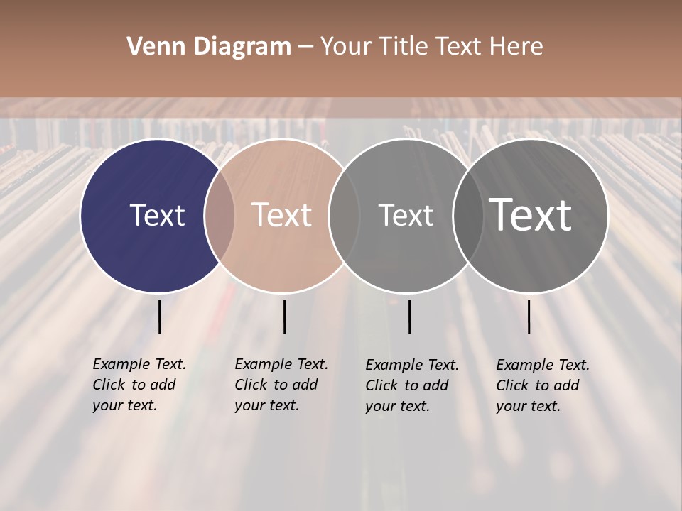 Arts Shelf Background PowerPoint Template