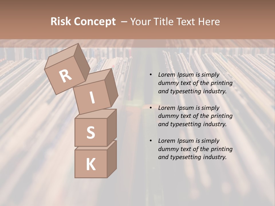 Arts Shelf Background PowerPoint Template