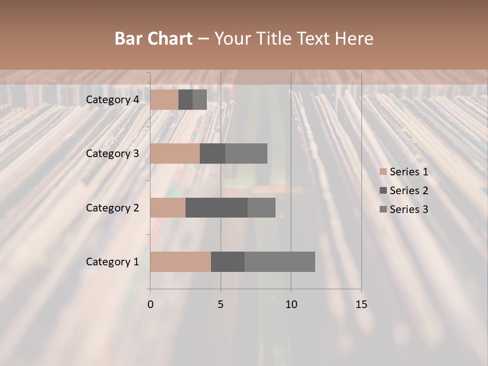 Arts Shelf Background PowerPoint Template