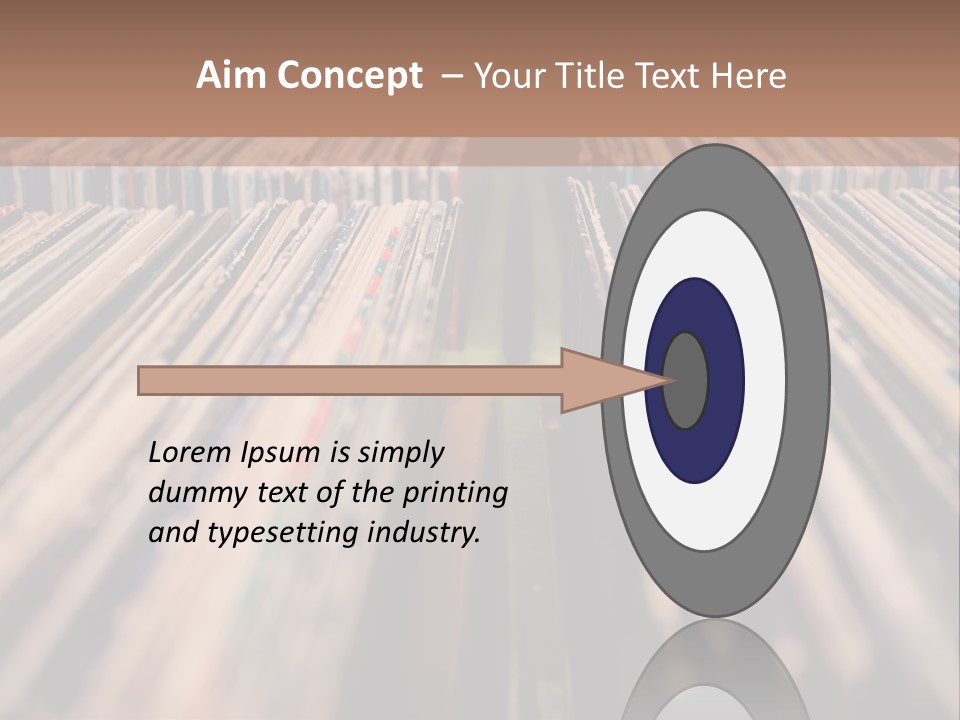 Arts Shelf Background PowerPoint Template