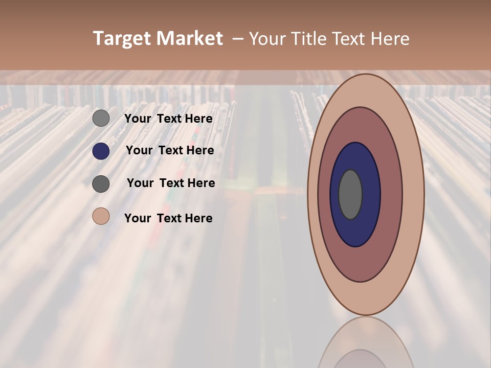 Arts Shelf Background PowerPoint Template