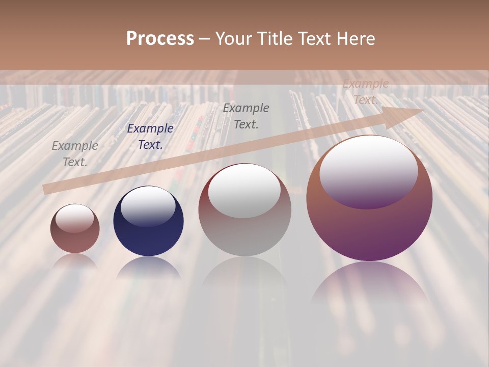 Arts Shelf Background PowerPoint Template