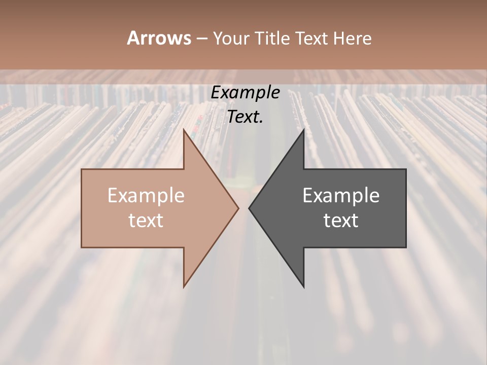 Arts Shelf Background PowerPoint Template