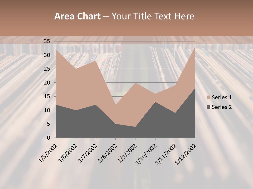 Arts Shelf Background PowerPoint Template
