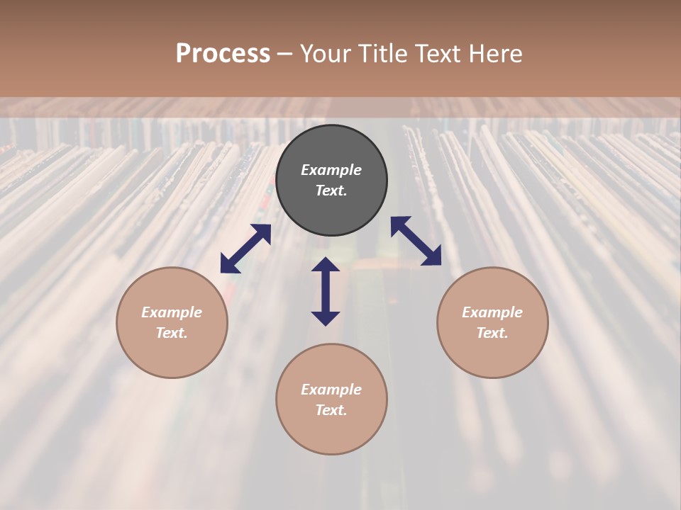 Arts Shelf Background PowerPoint Template