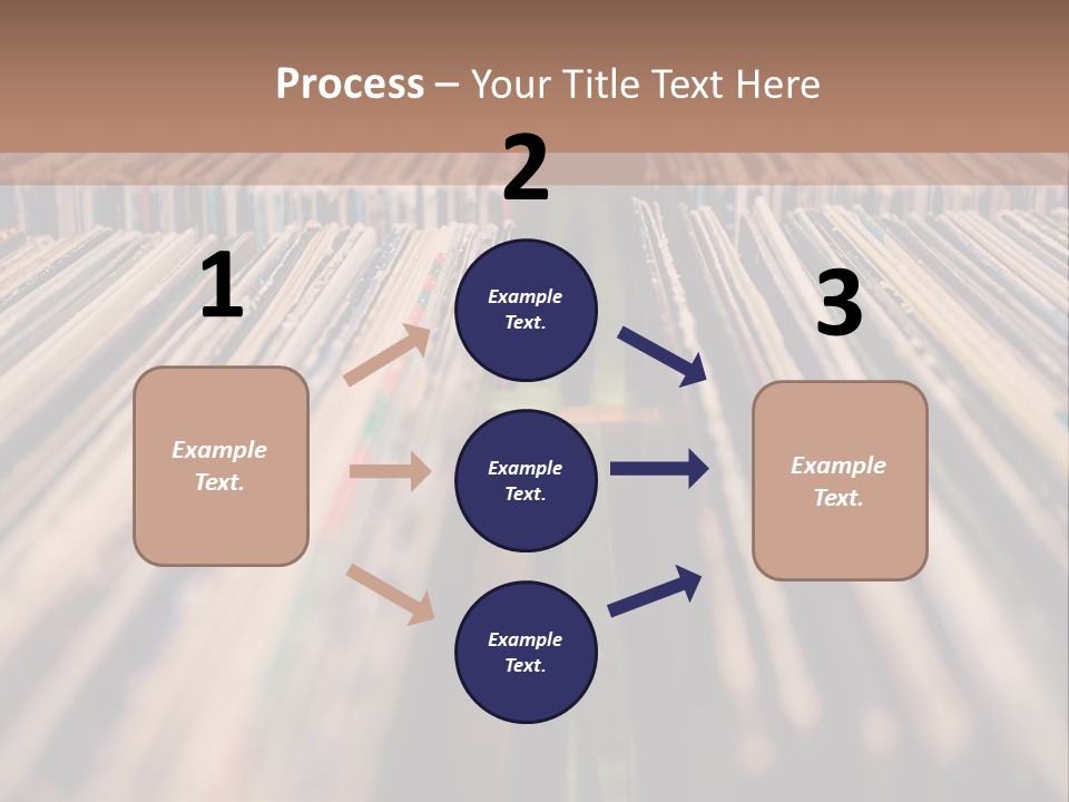 Arts Shelf Background PowerPoint Template