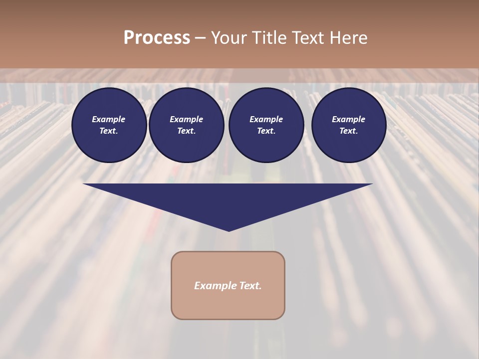 Arts Shelf Background PowerPoint Template