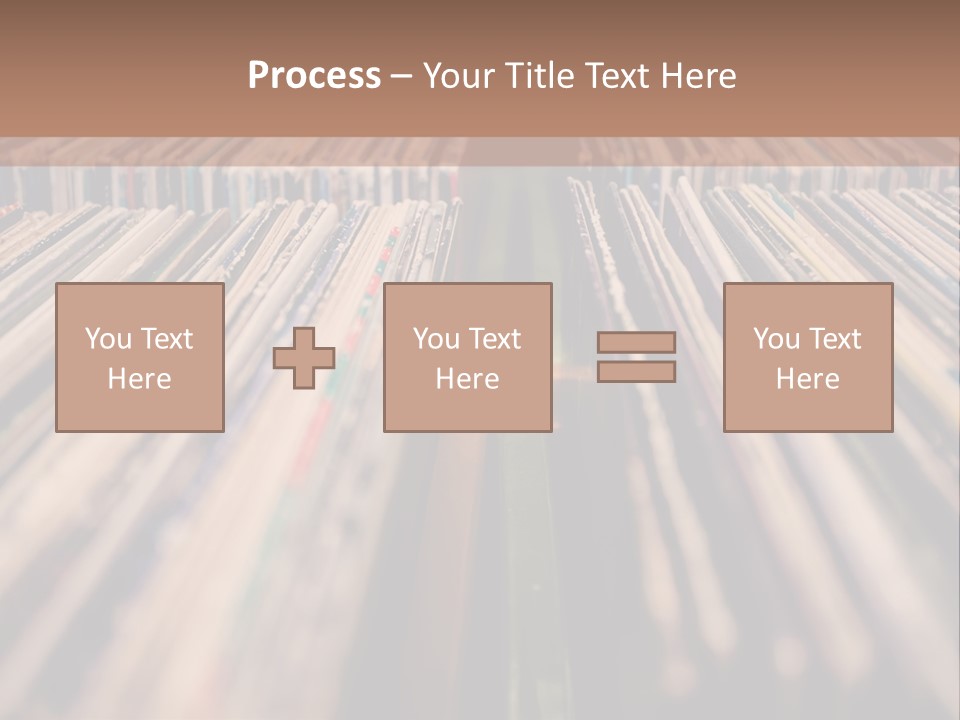 Arts Shelf Background PowerPoint Template