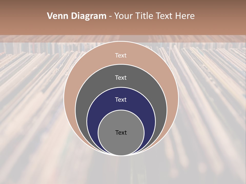 Arts Shelf Background PowerPoint Template