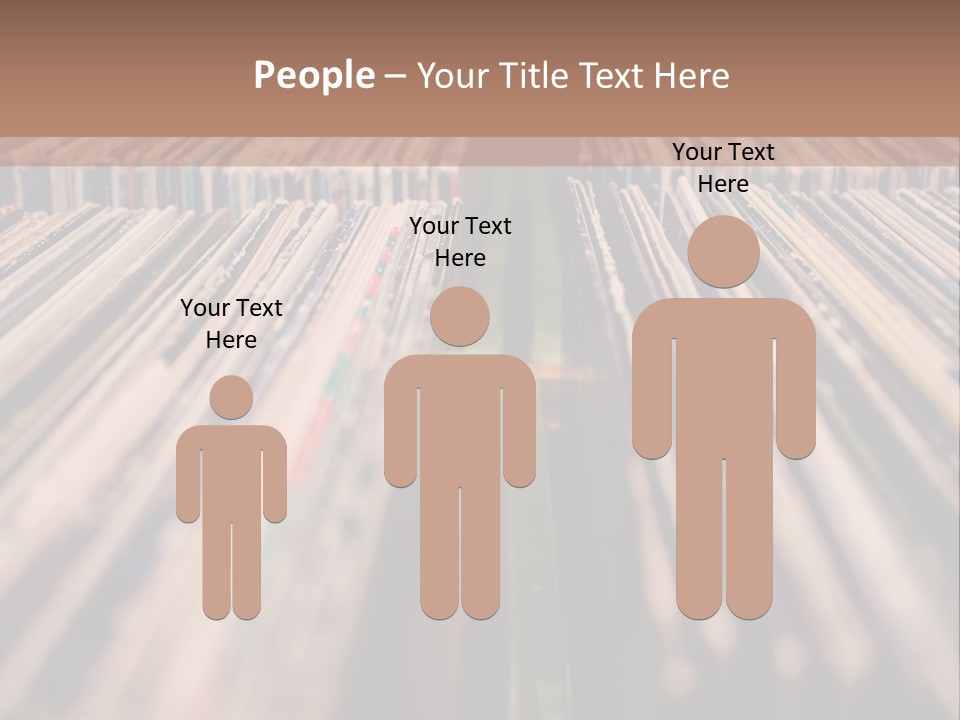 Arts Shelf Background PowerPoint Template