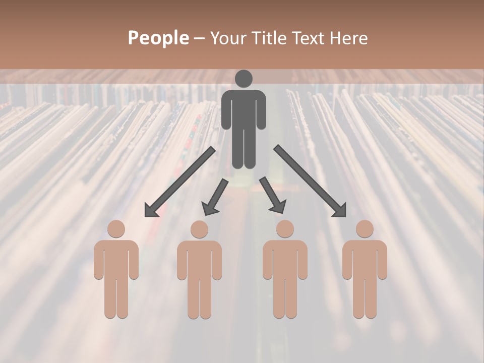 Arts Shelf Background PowerPoint Template