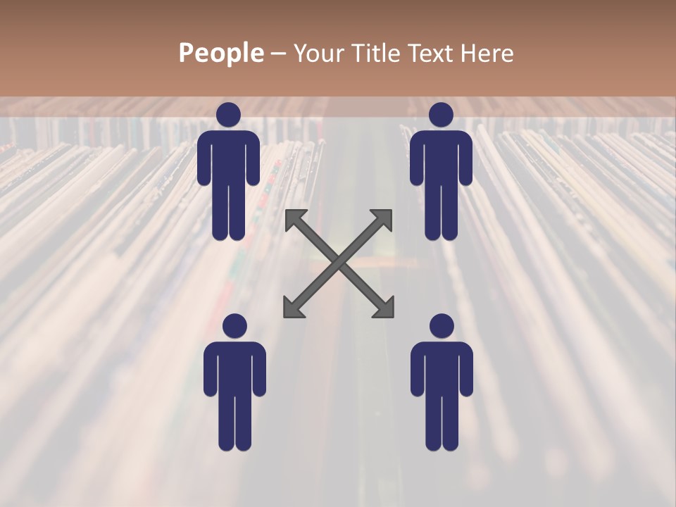 Arts Shelf Background PowerPoint Template