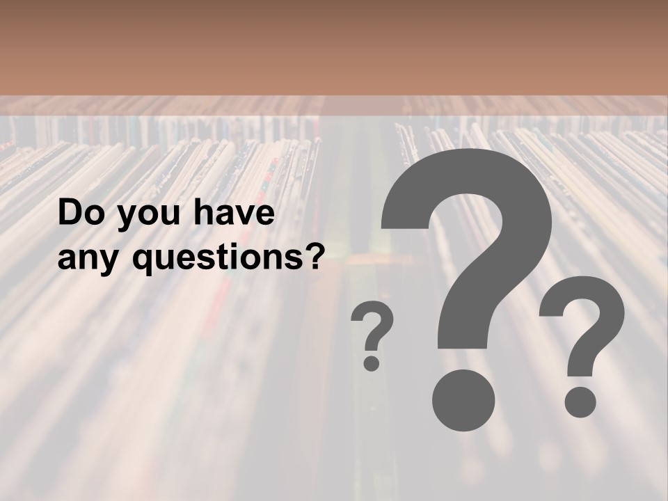 Arts Shelf Background PowerPoint Template