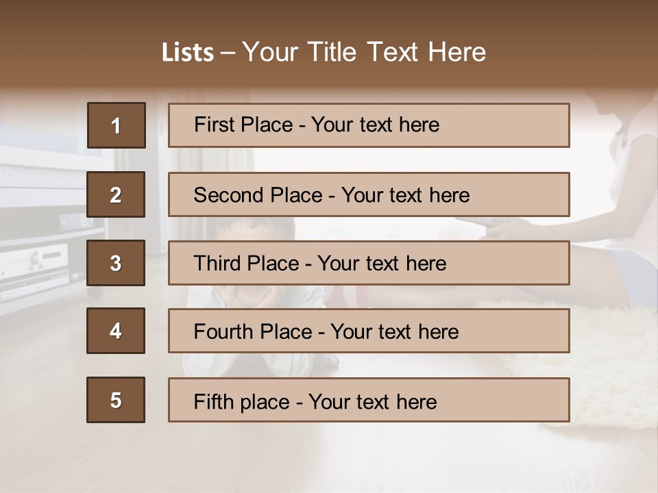 Parent Floor Looking PowerPoint Template