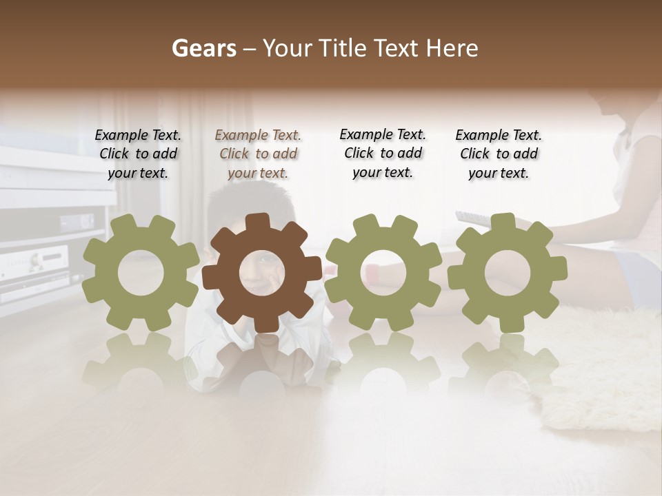 Parent Floor Looking PowerPoint Template