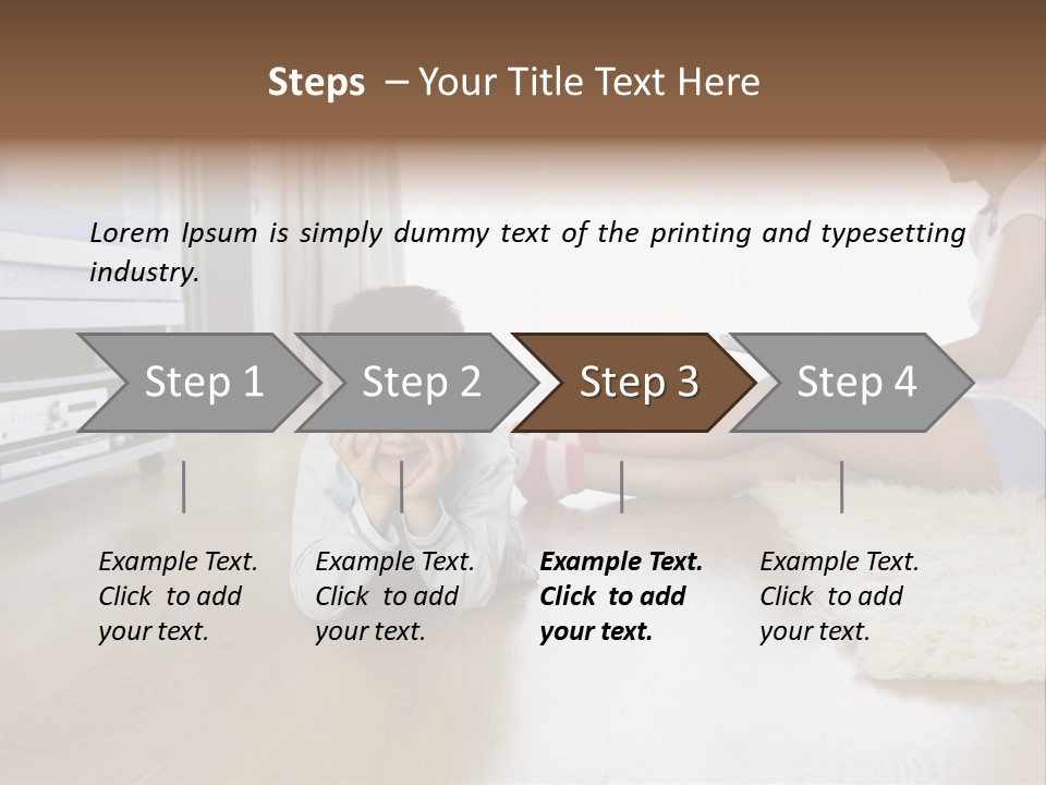 Parent Floor Looking PowerPoint Template