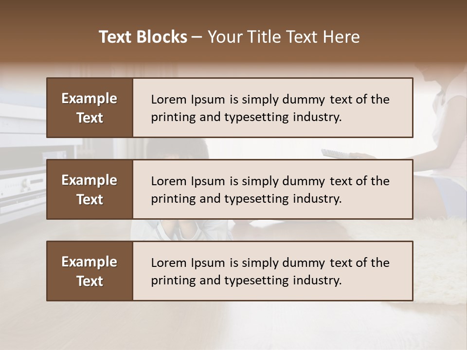 Parent Floor Looking PowerPoint Template