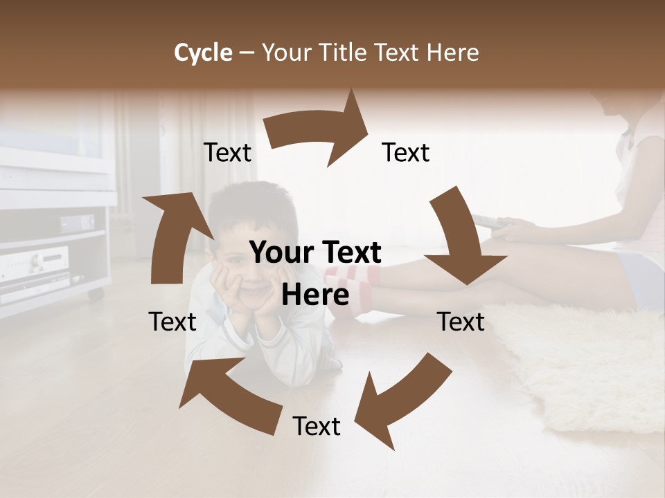 Parent Floor Looking PowerPoint Template