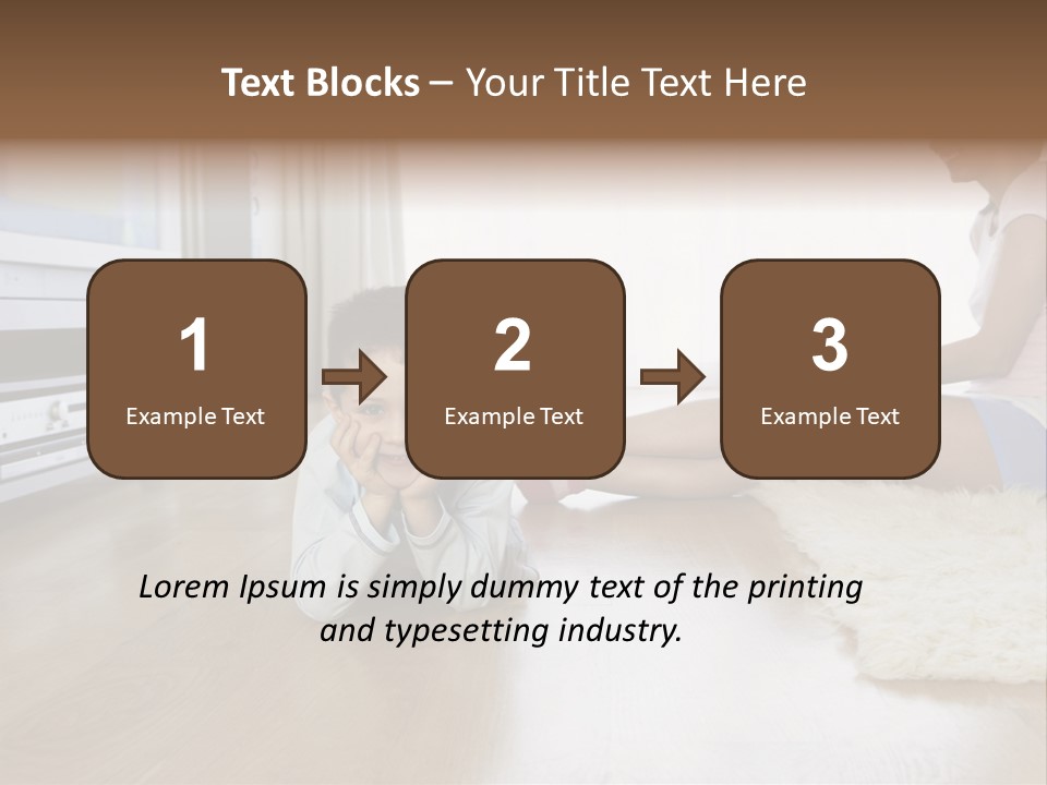 Parent Floor Looking PowerPoint Template