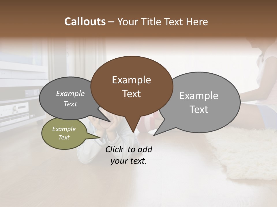 Parent Floor Looking PowerPoint Template