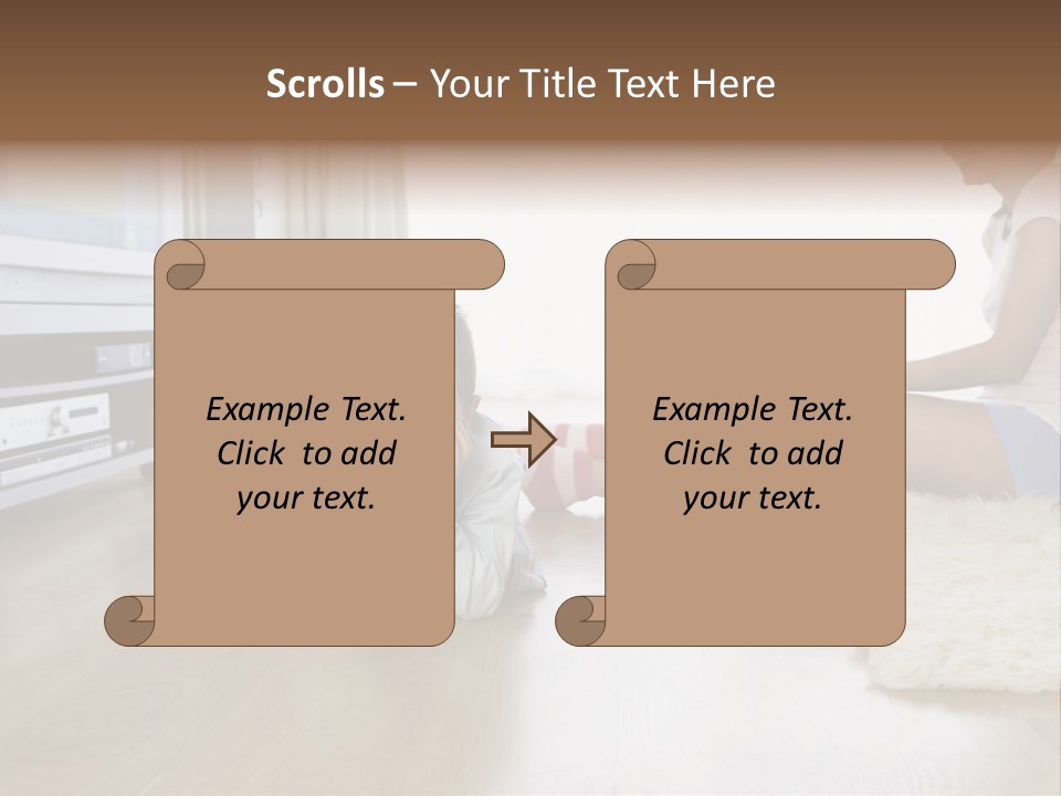 Parent Floor Looking PowerPoint Template