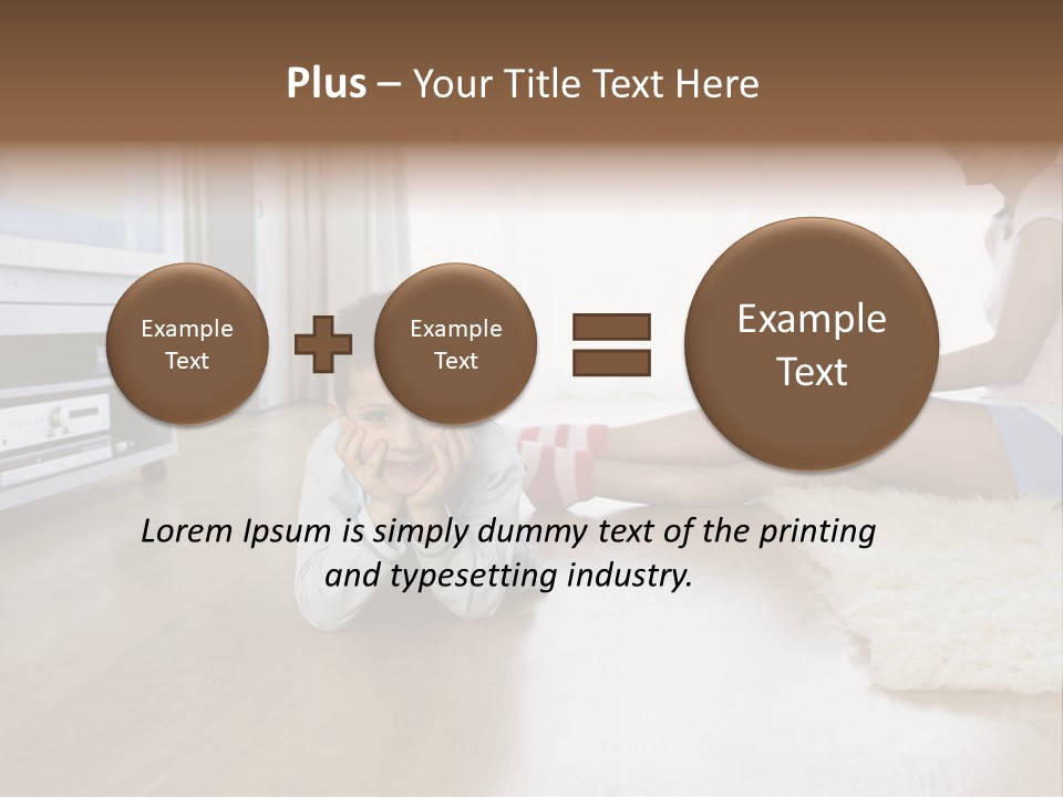 Parent Floor Looking PowerPoint Template