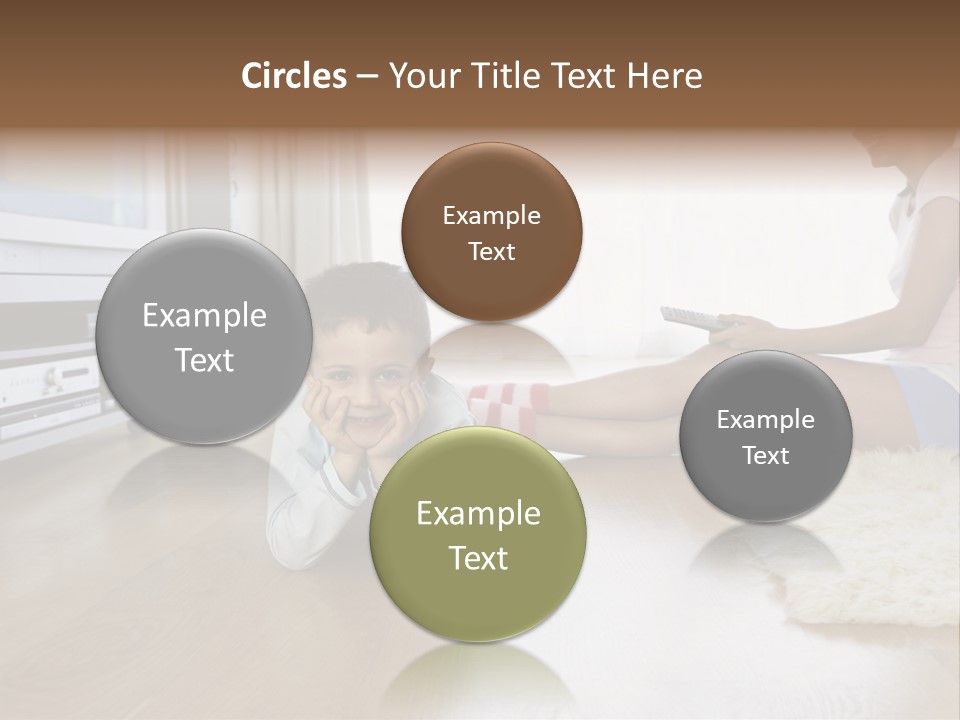 Parent Floor Looking PowerPoint Template