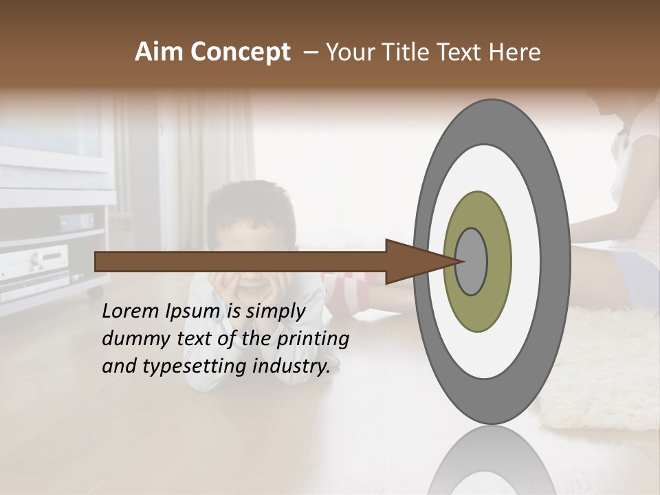 Parent Floor Looking PowerPoint Template