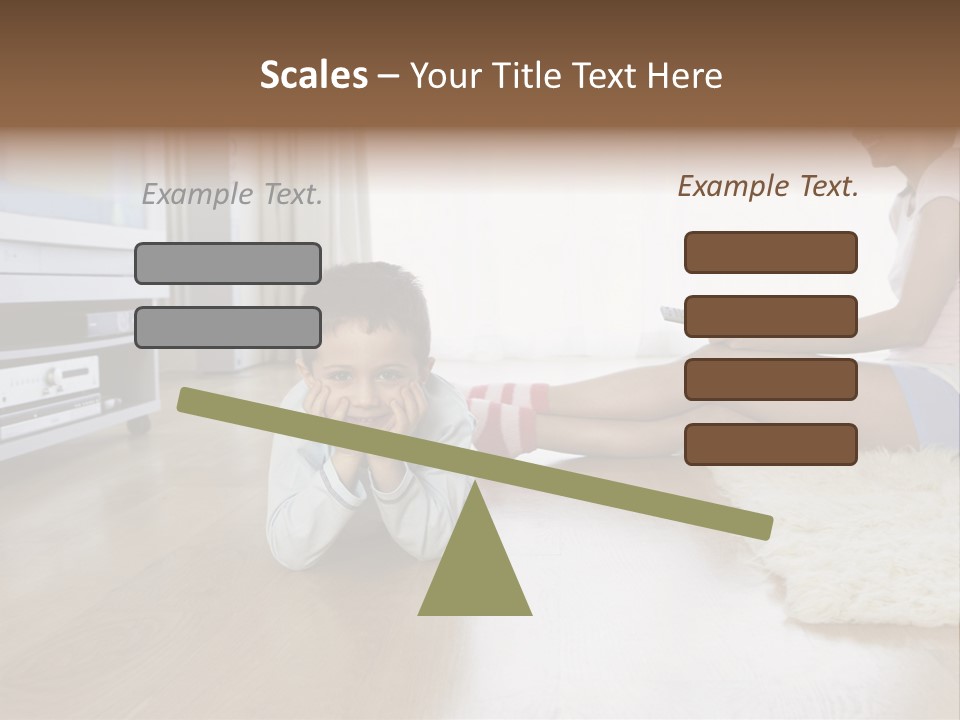 Parent Floor Looking PowerPoint Template
