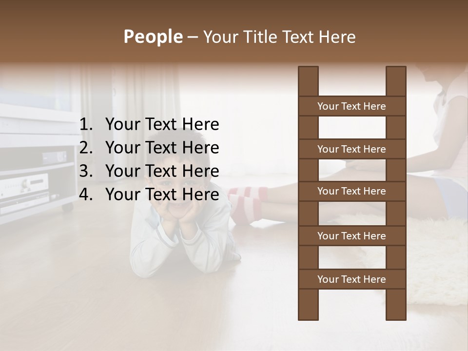 Parent Floor Looking PowerPoint Template